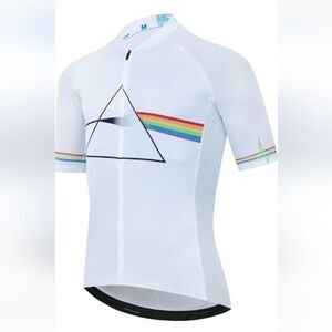 Bike Beer Pure Color Rainbow Cycling Jersey Size XXL NWT